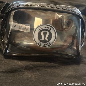 lululemon athletica Black and White Transparent Belts